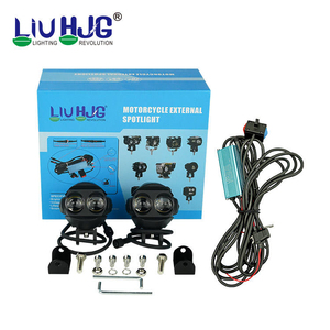 LIUHJG 12-80V Phare LED blanc et jaune pour <span class=keywords><strong>moto</strong></span>, phare antibrouillard LED pour <span class=keywords><strong>moto</strong></span>, étanche IP 67, lumière LED pour <span class=keywords><strong>moto</strong></span> - Product Image 2