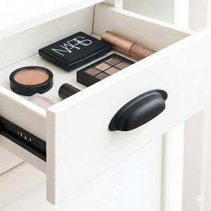 Tiradores de Gabinete de Aleación de Zinc Negro Mate Estilo Vintage, Herrajes para Cajones, Venta al por Mayor, Alta Calidad, para Gabinetes de Cocina - Product Image 6