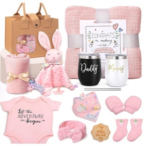 Cadeaux personnalisés pour la fête de naissance, cadeaux pour nouveau-nés, porte-bébés, jouets de confort, cadeaux pour le premier anniversaire - Product Image 3