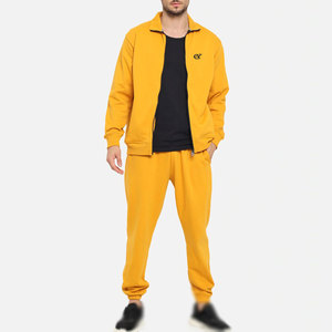 Durable Material Men Tracksuit High Quality Breathable Winter Hooded Fashionable Unique Design - Product Image 1