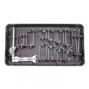 Kit d'instruments chirurgicaux orthopédiques en acier inoxydable pour rétracteur de colonne cervicale antérieure, manuel MOL - Product Image 1