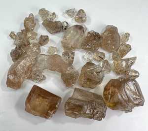 Cristales de Topacio y Lote de Topacio en Bruto de Skardu, Pakistán, Espécimen Mineral Natural para Coleccionistas, Gema de Exhibición - Product Image 4