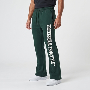 High Quality Winter Flare Embroidery Sweat Pants <b>Man</b> <b>Elastic</b> <b>Waist</b> Drawstring Joggers Flare <b>Trouser</b> 450gsm Fleece Flare Pants - Product Image 1