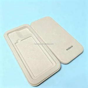 Funda para Teléfono Moldeada Ecológica de Pulpa de Papel de Caña de Azúcar de Lujo Personalizada con Color/Tamaño/Forma, Logotipo y Caja de Embalaje OEM - Product Image 2