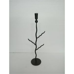 Modern <b>Black</b> Iron Tree Branch Candle <b>Holder</b> Tall Metal Taper <b>Candlestick</b> <b>Holder</b> Home Wedding Table Centerpiece Decorative Stand - Product Image 1