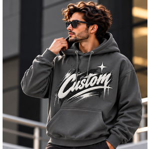Sudaderas con Capucha Estampadas por Transferencia DTF, Diseño Personalizado, Sudaderas de Felpa de Algodón Grueso, Proveedor Mayorista - Product Image 4