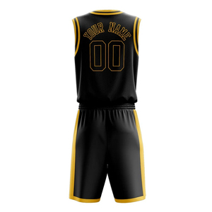 Ensemble d'uniformes de basketball personnalisés 100 % polyester, nouveau design imprimé, vêtements de sport pour homme et femme - Product Image 2