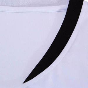 Ensemble de maillot de basket-ball unisexe blanc, débardeur sans manches, short à taille élastique, respirant, évacuant l'humidité, polyester personnalisé - Product Image 4