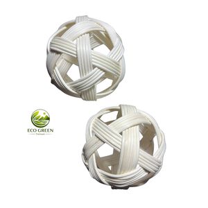 Esfera Decorativa Tejida a Mano con Bolas de Ratán Natural, Decoración Ecológica para el Hogar, Estilo Rústico Boho, Decoración para Mesa de Boda - Product Image 2