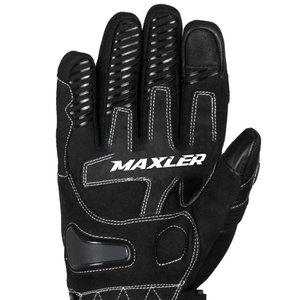Gants longs de moto en cuir respirant pour la course en plein air, protection intégrale des doigts, pour le motocross - Product Image 5