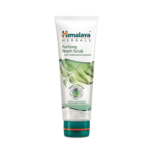 Exfoliante facial purificante a base de hierbas, limpieza profunda, crema exfoliante suave para el cuidado de la piel con neem y albaricoque. - Product Image 3