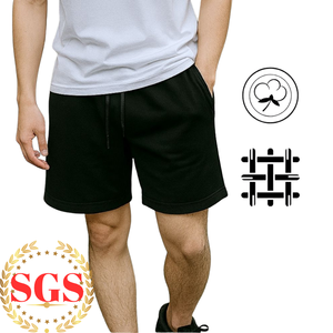 Short de détente en coton doux pour hommes, pratique pour la randonnée ou le travail sur le terrain. - Product Image 1