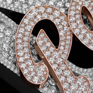 <b>Custom</b> Initial M With Papi <b>Name</b> Pendant VVS Moissanite 925 Sterling Silver Hip Hop <b>Necklace</b> Personalized Iced Out Jewelry - Product Image 5