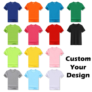 \Wholesale Cotton <b>Polyester</b> Plain Cheap <b>Tshirt</b> Manufacturer Factory Custom Logo Print DTG DTF Tee t Shirt Men T-shirt for Men - Product Image 5
