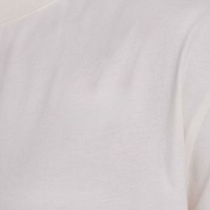 เสื้อยืดโอเวอร์ไซส์ผู้ชาย ลายวานิลลา ผ้าฝ้าย 100% 190 GSM สตรีทแวร์ เสื้อยืดพิมพ์ลายโลโก้ด้านหน้าและด้านหลัง ทรงหลวมไหล่ตก - Product Image 3