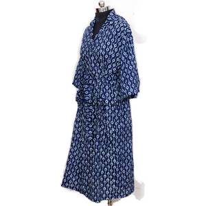 Elegant Cotton Short PJ Set for Women Hand Block Floral Printed Summer Knitted Sleepwear for Home Use in Spring Autumn Seasons - Product Image 2