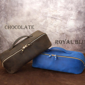 Genuine Leather Toiletry Bag <b>Mens</b> Dopp Kit Luxury Shaving Wash Bag Travel Cosmetic <b>Pouch</b> Factory Custom B2B TYG-0248 - Product Image 1