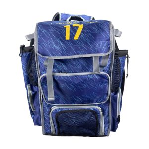 Sac à dos de baseball personnalisé OEM avec logo d'équipe, en polyester 600D, sac de baseball pour jeunes, équipement multifonctionnel pour l'entraînement et les tournois - Product Image 4