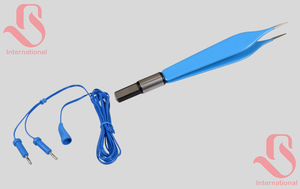 BISONS Vente en gros de pinces Adson bipolaires en acier inoxydable, manuelles, antiadhésives, 12 cm, pointe de 1,0 mm |   Autoclavable |   Câble EU - Product Image 3