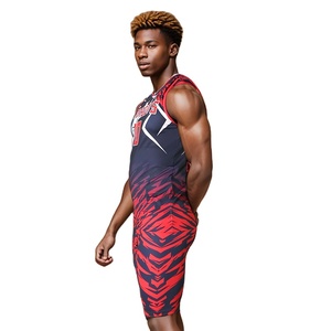 Uniforme de football américain 7 contre 7 personnalisé OEM, imprimé par sublimation, respirant, motif 3D, tissu polyester élasthanne, grande taille - Product Image 3