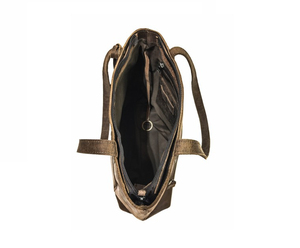 Sac fourre-tout vintage pour femme en cuir véritable, prix de gros, avec doublure douce et une élégance qui convient au style quotidien - Product Image 3