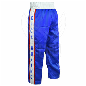 Pakistan Made Solid Color Kickboxing <b>Trousers</b> High Quality Kickboxing <b>Trousers</b> Comfortable Kickboxing <b>Trousers</b> - Product Image 4