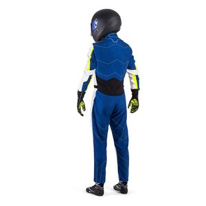 Combinaison de karting fabriquée avec un tissu Cordura résistant à l'abrasion, design personnalisé, matériau léger et respirant - Product Image 4