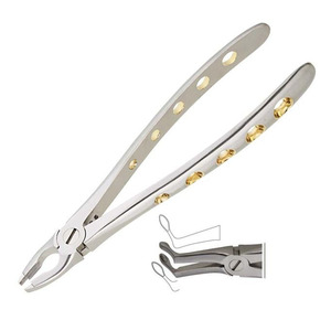 Forceps d'extraction manuels Apex Forceps pour racines profondes, légers, en acier inoxydable allemand, vente en gros - Product Image 2