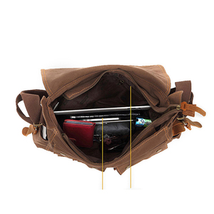 Bolsos de Cuero Tipo Satchel, Diseño Ligero, Logotipo Personalizado, Cierre Seguro, Uso Multiusos, Bolsos de Cuero para el Trabajo Diario - Product Image 6