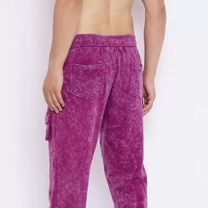 Pantalon homme effet délavé, disponible en différentes couleurs, fabrication professionnelle, dernière mode, pantalon homme délavé pour un usage décontracté. - Product Image 5