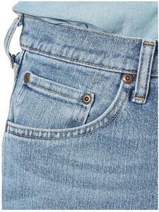 Pantalones cortos de mezclilla para hombre al por mayor, con logotipo personalizado, corte de bota, bordados, azules, hasta la rodilla, holgados, transpirables, estilo urbano de verano, lavados - Product Image 4