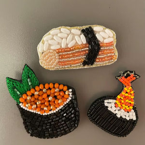 Ensemble unisexe bohème chic multicolore à plusieurs rangs, plaqué or, perles de rocaille extensibles – Cadeau tendance pour mariage et fête, à la mode - Product Image 1