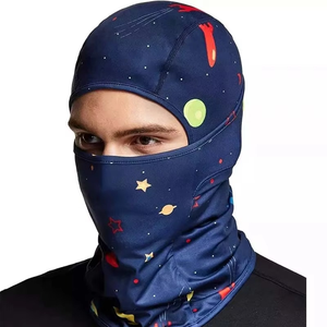 Balaclava rose en polyester Y2K unisexe pour le cyclisme en plein air, la moto, les sports, masque de ski intégral coupe-vent et imperméable, bonnet d'hiver personnalisé - Product Image 2