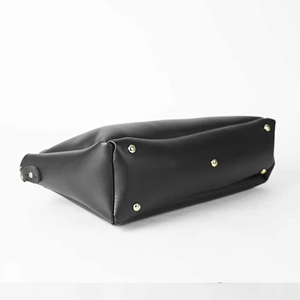Sac fourre-tout en cuir véritable de haute qualité |   Mode féminine au design minimaliste, ouvert/fermé par fermeture éclair |   Couleurs et tailles personnalisables - Product Image 3