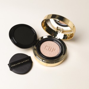 Korean Cosmetics CHALLANS De PARIS Radiant Full-Cover Glow Sunscreen Weightless Glowing Moisturizing Cushion <b>Foundation</b> for - Product Image 4