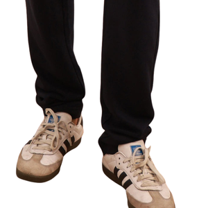 Pantalon Homme en Toile Polaire Coupe Droite Épaisse avec Taille Élastique et Cordon de Serrage Imperméable Confortable pour Tenue Quotidienne Formelle - Product Image 6