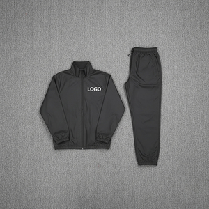 Top Trending Men's Cotton Solid Printed <b>Jogger</b> <b>Sets</b> Two Piece Zip Tracksuits Premium Quality Custom Logo Tracksuits - Product Image 3