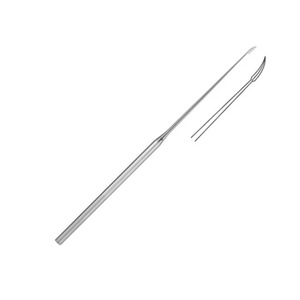 Wullstein <b>Sickle</b> 15.5 cm Stainless Steel Manual High Quality Premium Otology Surgical Instrument for ENT & Ear Microsurgery - Product Image 3