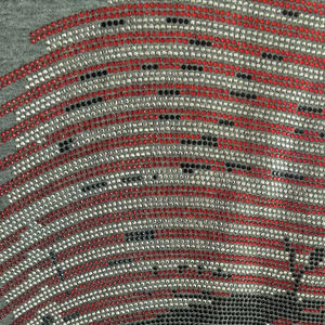 Sudadera con capucha extragrande personalizada con pedrería, estilo holgado, lavado ácido, con cristales y brillo vintage - Product Image 5