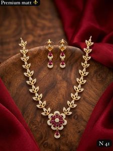 Fancy Collection High Quality <b>Gold</b> Plated Kundan Imitation Pearl Necklace Earring <b>Set</b> Women's Wedding Jewelry Latest Designed - Product Image 2