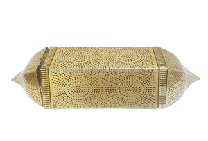 Linterna decorativa de metal de latón de color cobre linterna antigua directa de la fabricación - Product Image 3