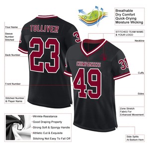 Football Team Jerseys & Football Shorts, 100% Polyester Breathable Quick Dry Uniform, Moisture Wicking, Wholesale OEM ODM - Product Image 2