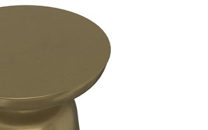 Natural Form Modern Coffee <b>Table</b> With Round Top Contemporary Living Room Furniture Decorative Metal <b>End</b> <b>Table</b> - Product Image 4