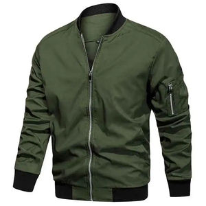 2026 New High Quality New Design Men's Sport <b>Fleece</b> Jacket Stand Collar Front Windproof Breathable Winter Thick Polyester/Cotton - Product Image 5