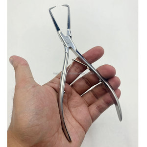 High Quality Stainless Steel <b>Needle</b> Neck Micro <b>Bead</b> Remover Plier Hair Extension Tool - Product Image 2