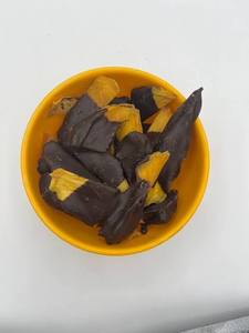 Rodajas de Mango Cubiertas de Chocolate Negro, Fruta Preservada, Snack Dulce, en Rodajas, Procesadas en Almíbar, Orgánicas, a Granel, Empaque para Regalo - Product Image 5