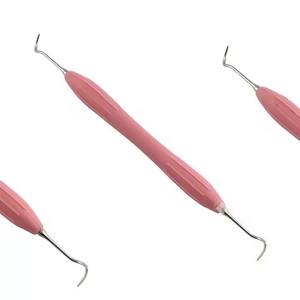 Curette dentaire manuelle universelle en acier inoxydable de haute qualité pour l'élimination du tartre parodontal - Product Image 5