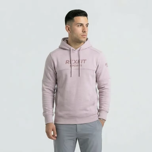 Sweats à capuche pour hommes les plus vendus – Personnalisables, respirants, en mélange de coton, couleur unie, grandes tailles, polaire d'hiver – Offre spéciale - Product Image 1