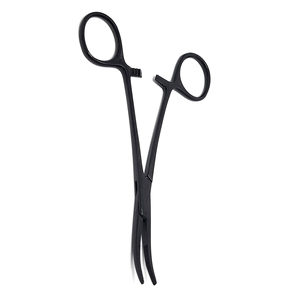 คีมคีบกันยุงหลากสีรุ้ง ขนาด 5 นิ้ว โค้ง ไม่มีระบบแร็คเก็ต ทำจากสแตนเลส - Product Image 4