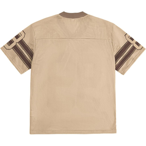 Camiseta de Fútbol Personalizada con Malla, Cuello en V, Manga Corta, Número 99, Estampado Tackle Twill, Transpirable, para Hombre Adulto - Product Image 4